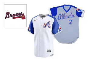 Atlanta Braves(アトランタ・ブレーブス) 野球 ユニフォーム