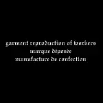 GARMENT REPRODUCTION OF WORKERS(ガーメントリプロダクションオブワーカーズ)
