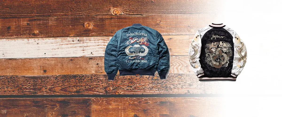 HOUSTON(ヒューストン) スカジャン