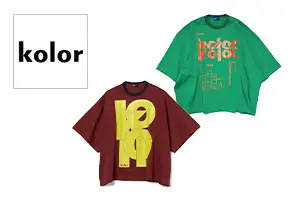kolor(カラー) Tシャツ