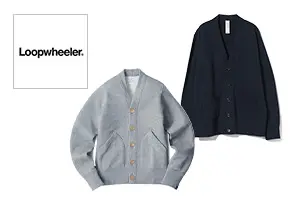 LOOPWHEELER(ループウィラー) カーディガン