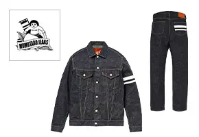 桃太郎ジーンズ(モモタロウジーンズ) 出陣レーベル