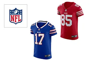 NFL(エヌエフエル) アメリカンフットボール ユニフォーム