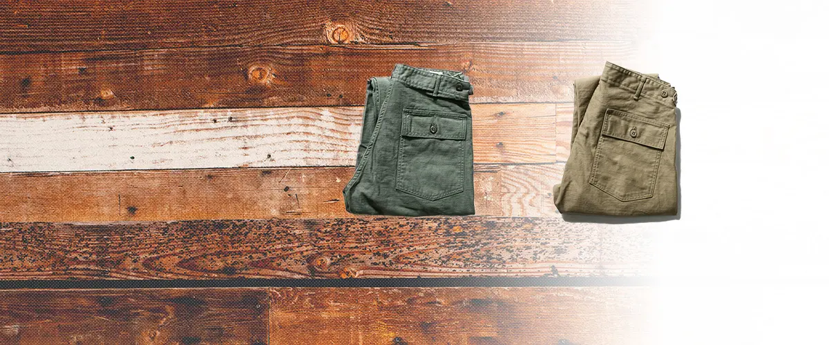 orSlow(オアスロウ) ファティーグパンツ