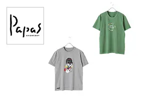 Papas(パパス) Tシャツ