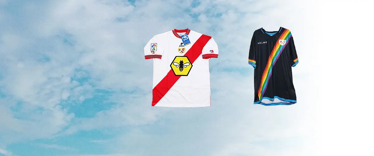 Rayo Vallecano(ラージョ・バジェカーノ) サッカー ユニフォーム