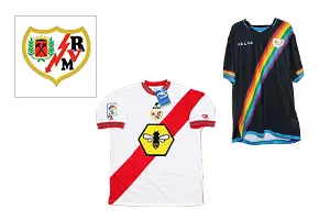 Rayo Vallecano(ラージョ・バジェカーノ) サッカー ユニフォーム