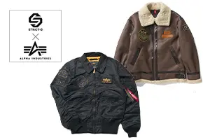 STRICT-G×ALPHA INDUSTRIES(ストリクトジー×アルファインダストリーズ)