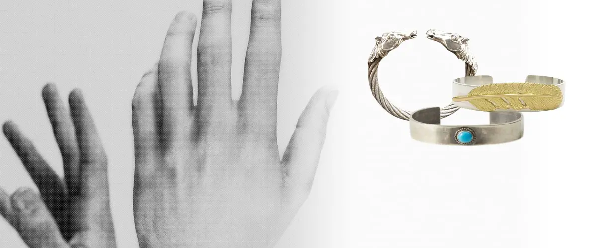 シルバーバングル