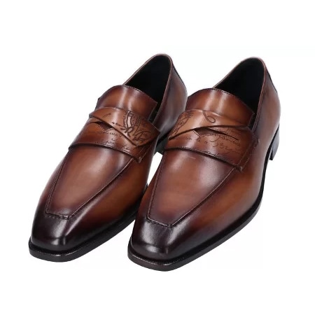 Berluti(ベルルッティ) Andy カリグラフィ パティーヌ コインローファー