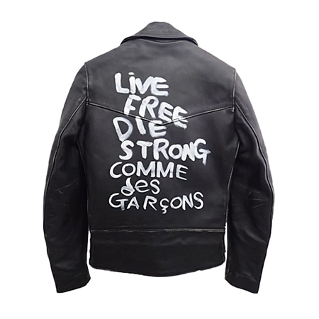 COMME des GARCONS(コムデギャルソン)×Lewis Leathers(ルイスレザーズ) ライダースジャケット ’17年青山限定