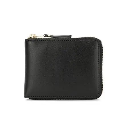 COMME des GARCONS(コムデギャルソン) ファスナー 財布 SA7100 ブラック