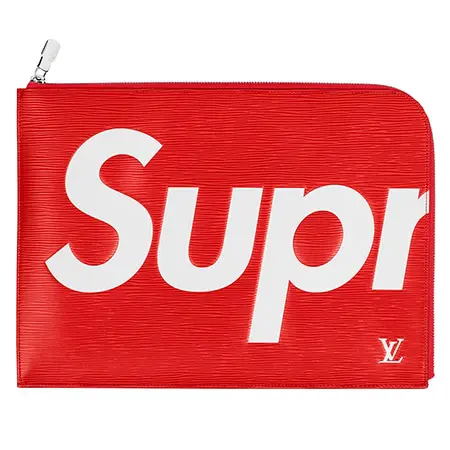 Supreme(シュプリーム)×Louis Vuitton(ルイヴィトン)17-18AW Pochette Jour GM クラッチバッグ