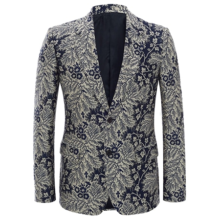 ALEXANDER McQUEEN(アレキサンダーマックイーン) 19AW アイヴィークリーパージャカードジャケット