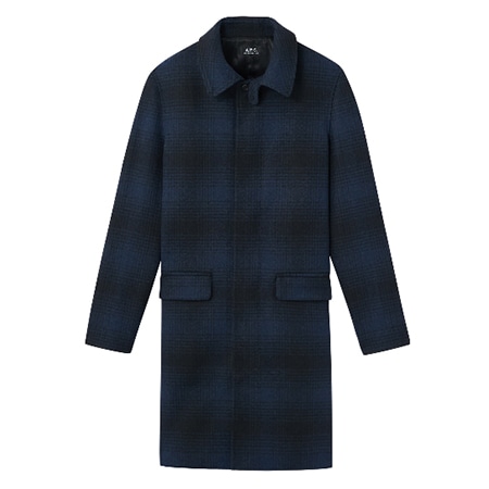 A.P.C(アーペーセー) Mills Mac ダークネイビー