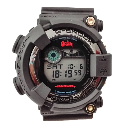 A BATHING APE(アベイシングエイプ)×Stussy(ステューシー) G-SHOCK フロッグマン GF-8250BS