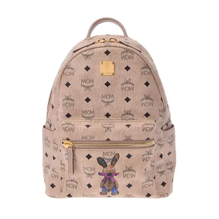 MCM(エムシーエム) リュック ラビットペイント PVC ベージュ