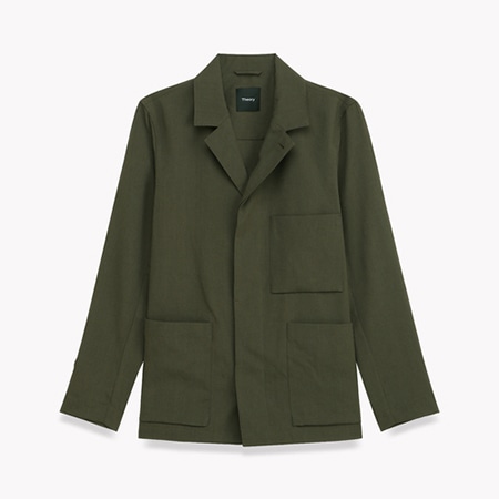 Theory(セオリー)Forged Maxwell ミリタリーブルゾン