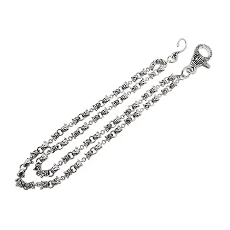 ROYAL ORDER(ロイヤルオーダー) 19AW DOUBLE MINI PITBULL CHAIN WITH TRIBAL CLIP