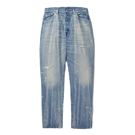 EDWIN(エドウィン) 19AW E STANDARD INDIGO STORY ストレート（クラッシュ）