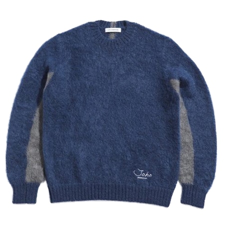 JohnUNDERCOVER(ジョンアンダーカバー) ニット セーター JUV9902 ブルー
