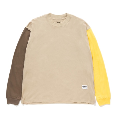 BEDWIN & THE HEARTBREAKERS(ベドウィン&ザハートブレイカーズ) L/S COLOR BLOCK T “PATTERSON”