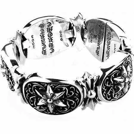 CHROME HEARTS(クロムハーツ)  タイニー オーバル スター ブレスレット S