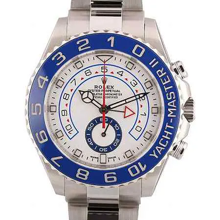 ROLEX(ロレックス) ヨットマスターⅡ 116680  SS AT 白文字盤
