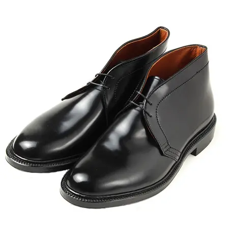 Alden(オールデン) チャッカブーツ コードバン 1340 ブラック