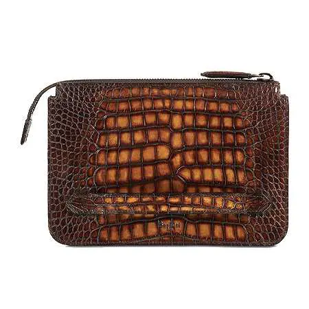 Berluti(ベルルッティ) 財布 テルシオ アリゲーターレザー財布