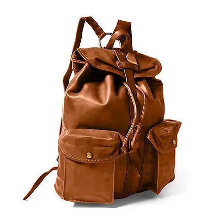 RRL(ダブルアールエル) バッグ レザー リュックサック