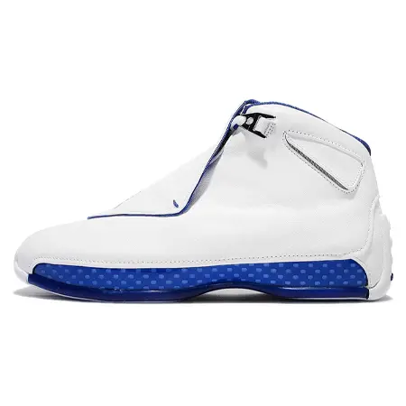 NIKE AIR JORDAN18(ナイキ エアジョーダン18) RETRO WHITE/SPORT ROYAL-WHITE-METALLIC SILVER