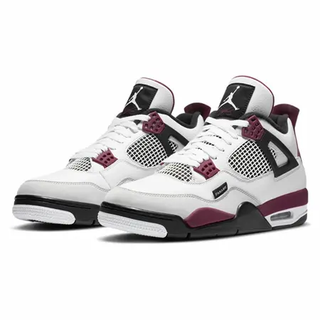 NIKE AIR JORDAN4(ナイキ エアジョーダン4) RETRO PSG パリサンジェルマン WHITE/NEUTRAL GREY-BLACK-BORDEAUX