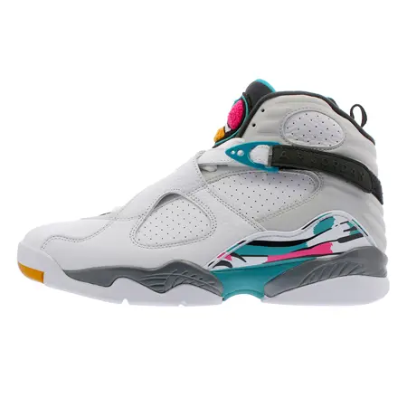 NIKE AIR JORDAN8(ナイキ エアジョーダン8) RETRO SOUTH BEACH WHITE/TURBO GREEN/MULTI COLOR