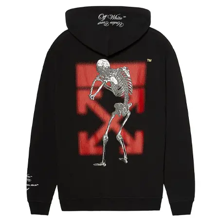 OFF-WHITE c/o VIRGIL ABLOH×UNDERCOVER(オフ-ホワイトc/oヴァージルアブロー×アンダーカバー) SKELTON RVRS HOODIE