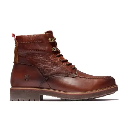 Timberland Leather(ティンバーランド)革靴 メンズ オークロック ウォータープルーフ ブーツ – ミディアムブラウン