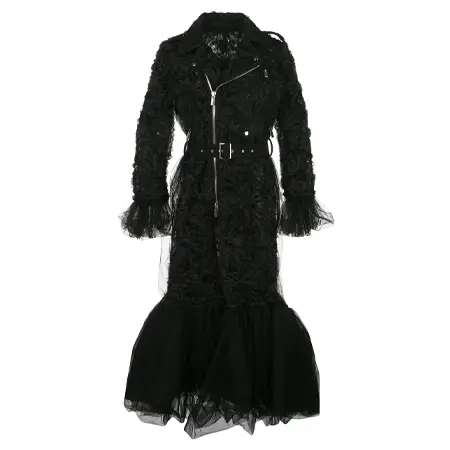 COMME des GARCONS noir(コムデギャルソンノアール) ライダース コート