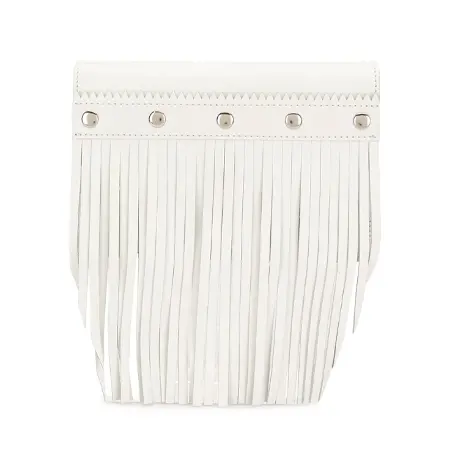Wallet COMME des GARCONS(ウォレットコムデギャルソン) fringe-detail leather wallet