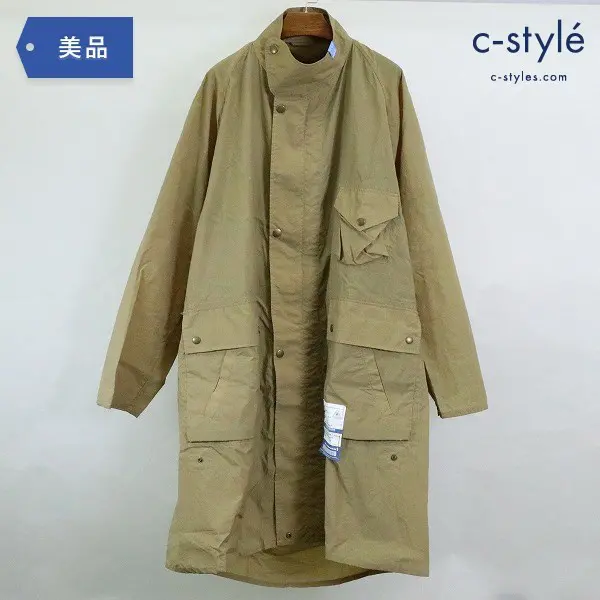 ミハラヤスヒロ 20SS 2WAY ストラブル コート M ガーメントケースドッキング