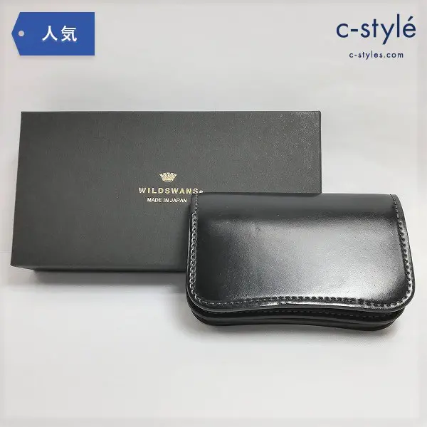 WILD SWANS ワイルドスワンズ GENERAL ホーウィンコードバン カードケース 牛革 馬革 レザー