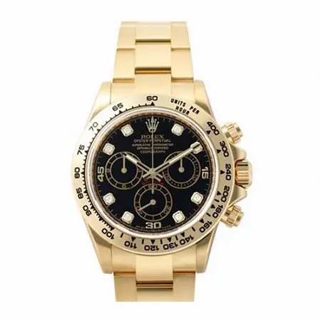 ROLEX(ロレックス) コスモグラフ デイトナ 116508G ブラック8Pダイヤ