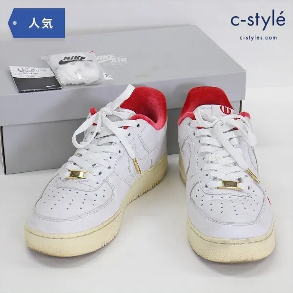 NIKE ナイキ エアフォース AIR FORCE 1 LOW / KITH 27cm ローカット シューズ ホワイト