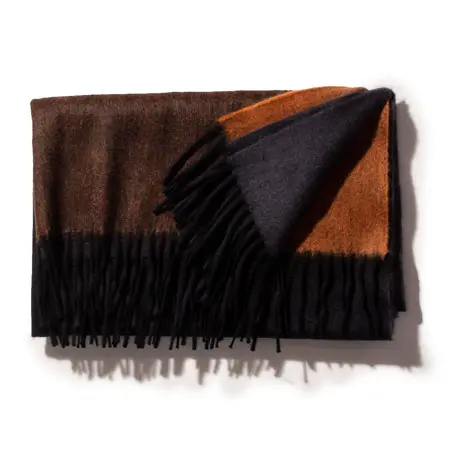 Begg & Co(ベグ＆コー) BORDERLAND マルチボーダー カシミアストール