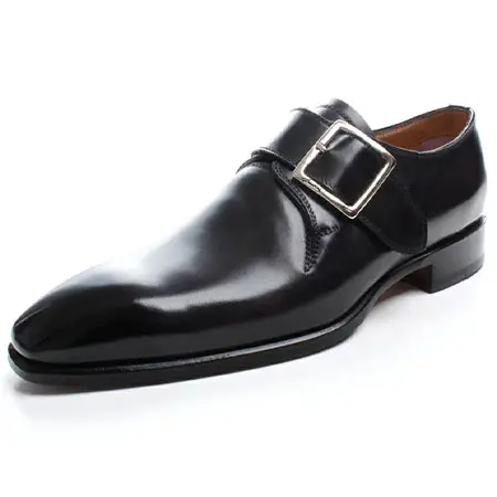 BRANCHINI CALZOLERIA(ブランキーニ カルツォレリア) シングルモンクストラップ S3977-NERO