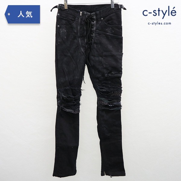 IFSIXWASNINE イフシックスワズナイン デニムパンツ size29 レースアップ