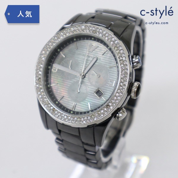 EMPORIO ARMANI エンポリオ・アルマーニ 腕時計 AR-1455 クォーツ セラミカ