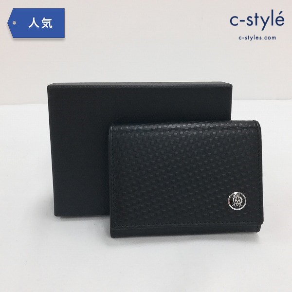 dunhill ダンヒル コインケース L2V380A ブラック 小銭入れ レザー 革 財布