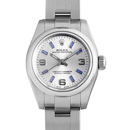 ROLEX(ロレックス) オイスターパーペチュアル 176200 シルバー 369 ブルーバー