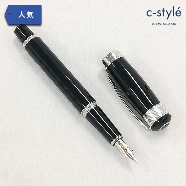 クレオ・スクリベント Cleo Skribent 万年筆 アウラシリーズ 190 ブラック 14K