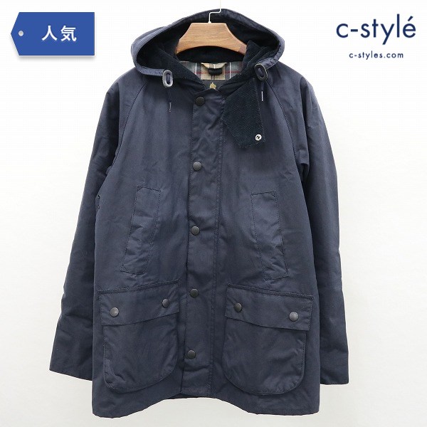 Barbour バブアー ビデイル ジャケット 36 ブラック フード ハンティング